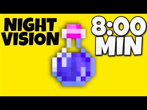 Toradh íomhá ar How to Make Night Vision Potion Minecraft Java