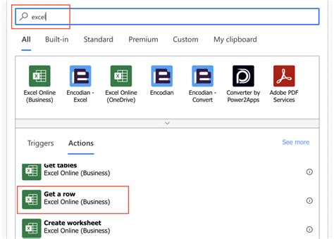 Image result for Power Automate Lookup Excel