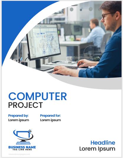 Computer Project Cover Page Design On Coding に対する画像結果