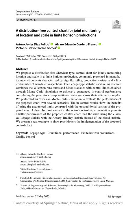Control Chart Distribution に対する画像結果