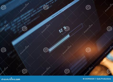 Toradh íomhá ar Computer Screen Loading