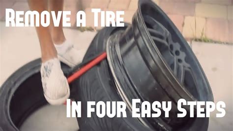 Afbeeldingsresultaten voor How to Remove a Tire From a Rim
