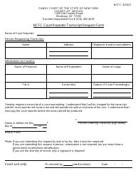 Image result for Court Reporter Transcript Request Form
