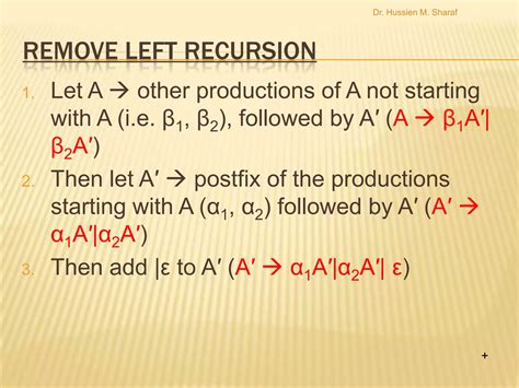 Image result for Remove Left Factoring