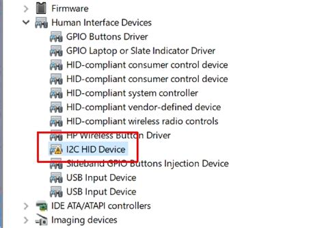 Image result for I2C HID Device Code 22