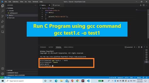 Command Line GCC Windows に対する画像結果