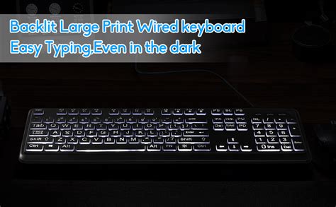 Large Print Backlit Keyboard に対する画像結果