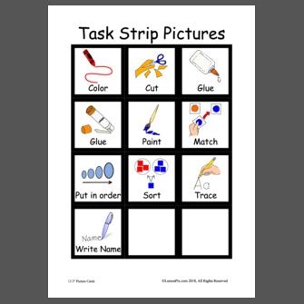 Image result for Task Schedule Strip