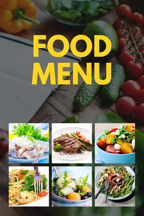 Creative Food Menu Design に対する画像結果