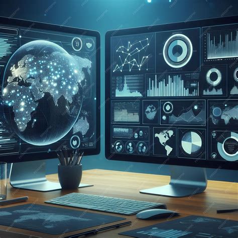 Monitor with Data Visualization に対する画像結果