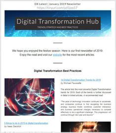 Image result for Digital Transformation Newsletter Examples