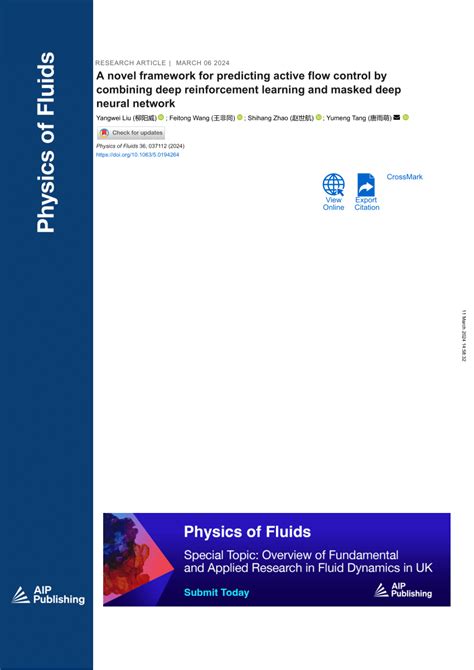 Image result for Flow Control Pinn Deep Learning