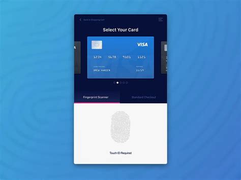 Image result for Scan Debit Card at Check Out UI
