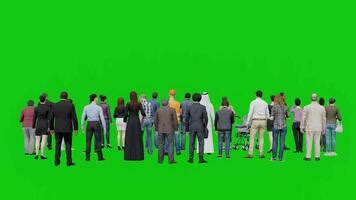 Image result for Free Image Standing Crowd Front View Green Screen