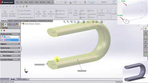 Image result for SolidWorks Sweep