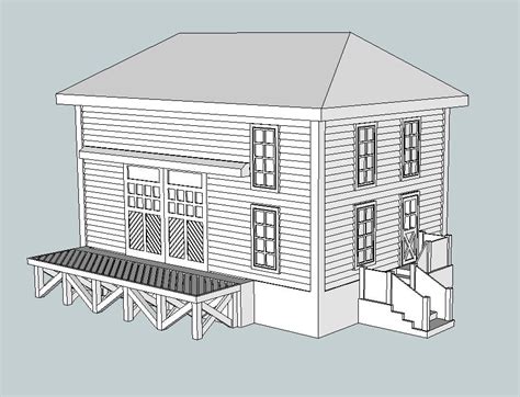 3D Model HO Scale Control Stand-साठीचा प्रतिमा निकाल