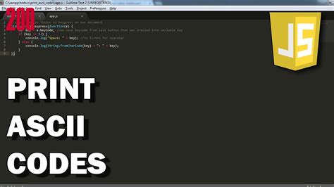 Image result for ASCII Codes JavaScript