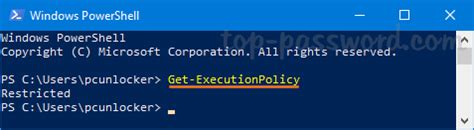Image result for Execution Policy PowerShell