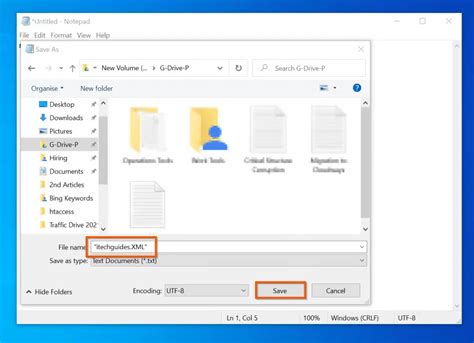 Image result for How to Save Notepad as Config File