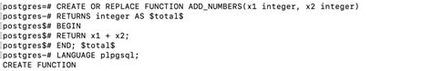 Image result for User-Defined Function PostgreSQL