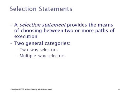 Example Statement of Selection に対する画像結果