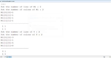 Image result for Matrix Program in Java