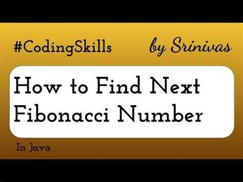 Find Fibonacci Number in Java に対する画像結果