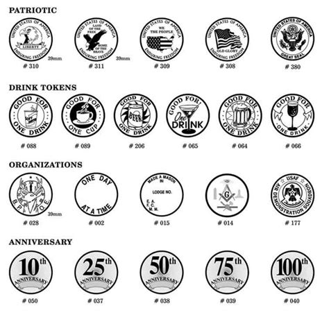Image result for Metal Coin Tokens