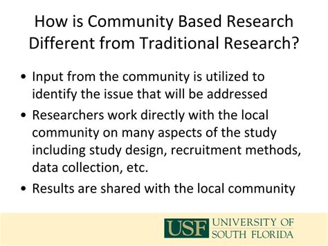 Image result for Community Research Format