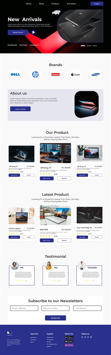 Landing Page Computer に対する画像結果