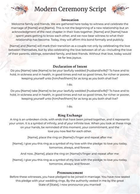 Beautiful Wedding Ceremony Script에 대한 이미지 결과