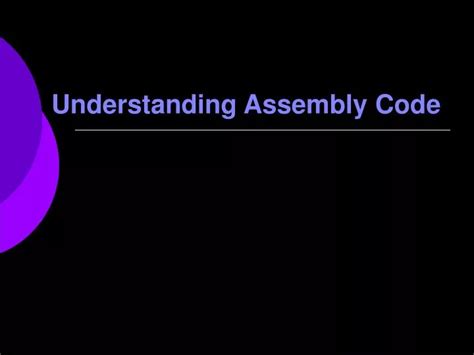 How Do You Know What Assembly Code Works On Your Computer に対する画像結果