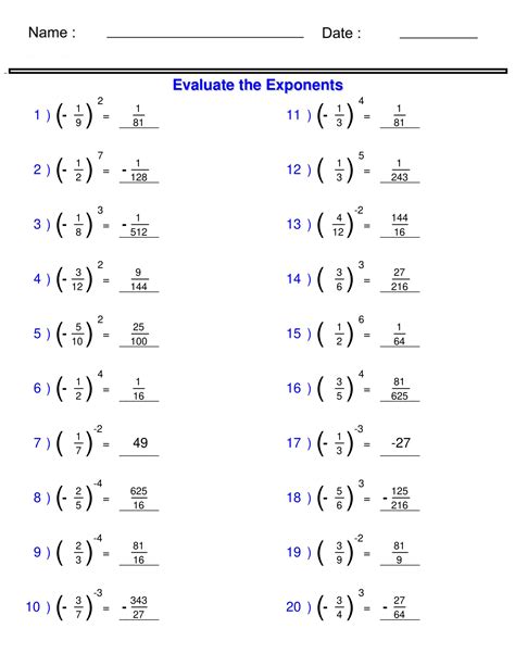 Afbeeldingsresultaten voor How to Factor with Negative Exponents