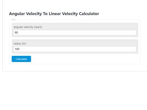Convert Linear Velocity to Angular Velocity に対する画像結果