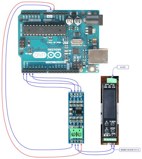 RS485 Arduino に対する画像結果