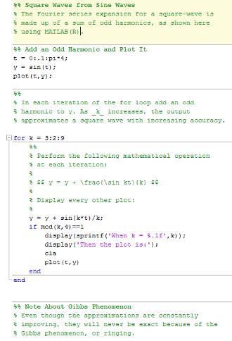Image result for Matlab Code Screen