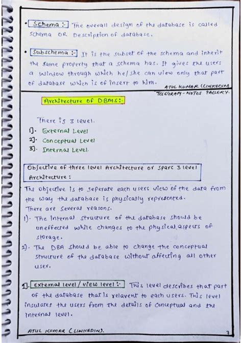 Image result for DBMS Notes