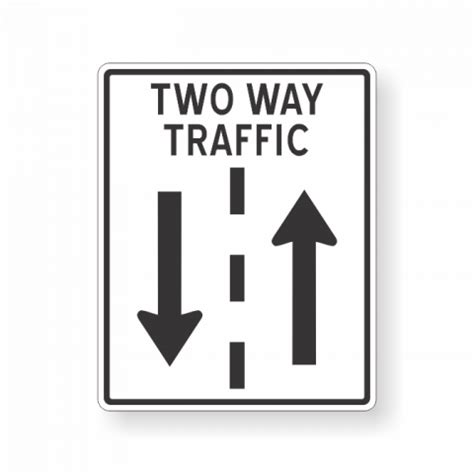 Image result for Two-Way Sign Example