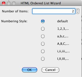 Image result for Order List Means in HTML