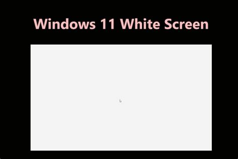 Image result for White Screen On Computer