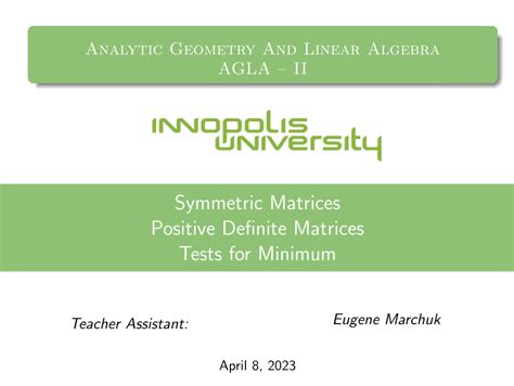 Image result for Positive Definite Linear Space