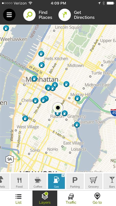 Toradh íomhá ar MapQuest Location Map