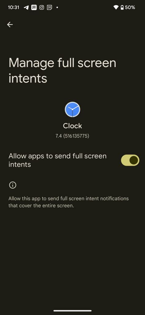 Image result for Full Screen Alert Android