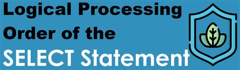 Image result for SQL Query Processing Order