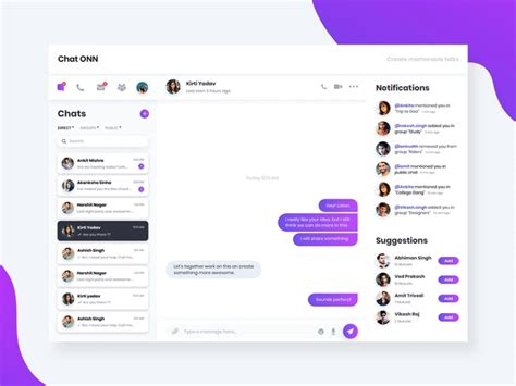 Image result for Chat Conversation Highlight UI
