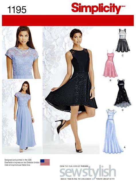 Image result for Cocktail Dress Patterns