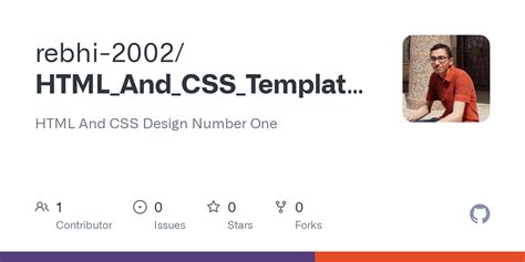 Image result for GitHub HTML CSS Templates