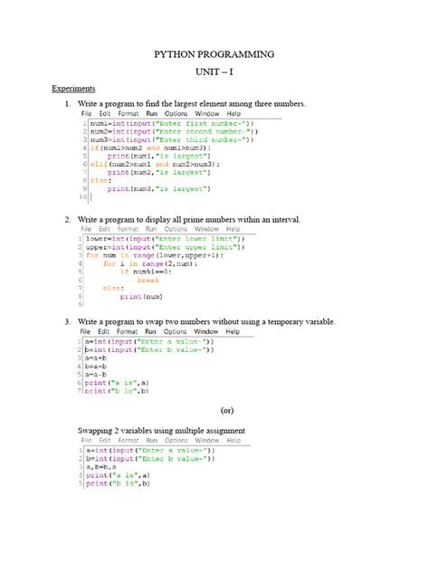 Image result for Course Outcomes of Python Programming Lab
