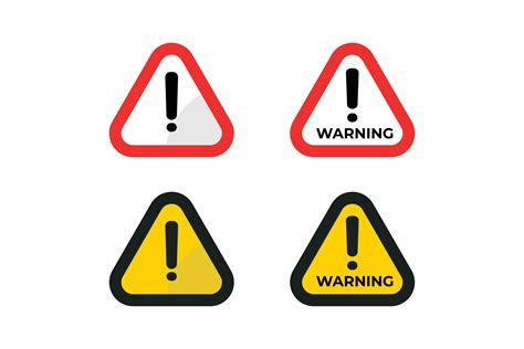 Vector premium warning sign vectors illustrations 21833546 Vector Art ...