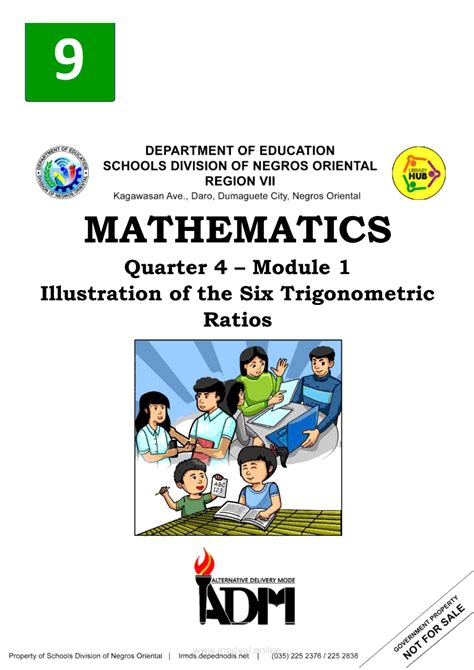 Mathematics 9 Quarter 1 Module に対する画像結果